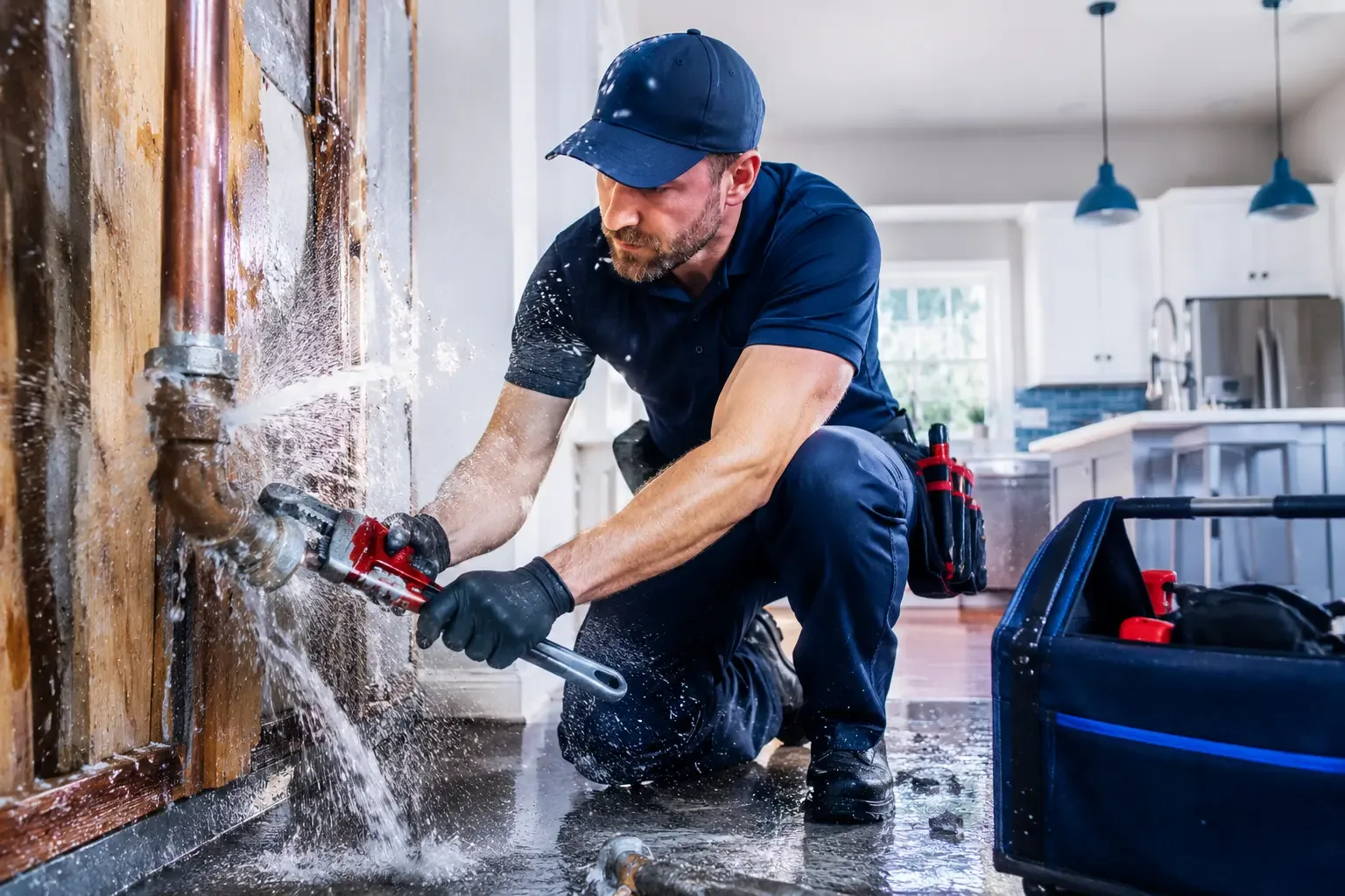 Local emergency pipe repair professionals in Centertown, KY